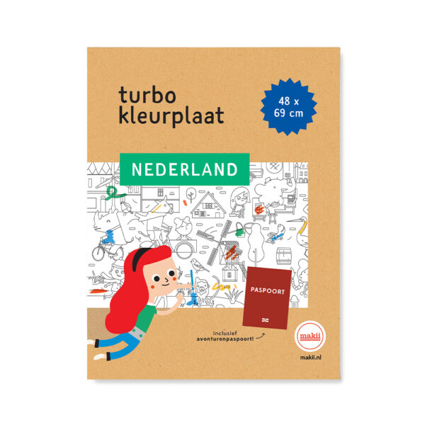 Turbo Kleurplaat Nederland