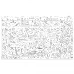 Giant Colouring Picture Water
