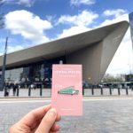Emaille pin Rotterdam centraal station