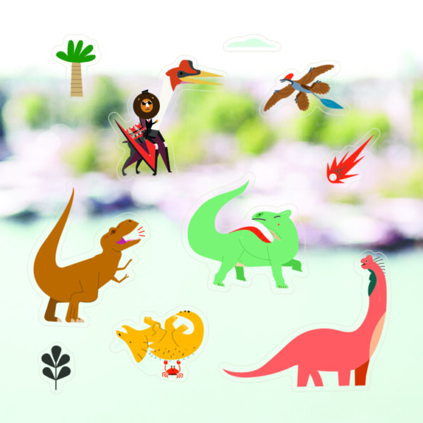Window Clings Dinosaurs